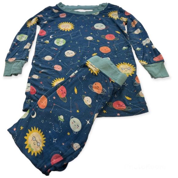 Little Sleepies Space Two Piece Set 12-18 Months - Picture 1 of 4